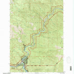 United States Geological Survey Lowell, ID (1994, 24000-Scale) digital map
