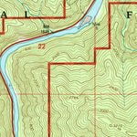 United States Geological Survey Lowell, ID (1994, 24000-Scale) digital map