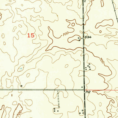 United States Geological Survey Lowell, IN (1953, 24000-Scale) digital map