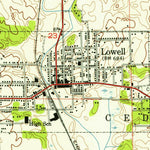 United States Geological Survey Lowell, IN (1953, 24000-Scale) digital map
