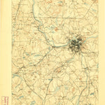 United States Geological Survey Lowell, MA-NH (1893, 62500-Scale) digital map