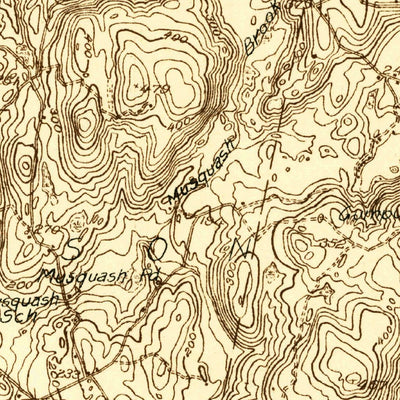 United States Geological Survey Lowell, MA-NH (1931, 48000-Scale) digital map