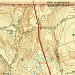 United States Geological Survey Lowell, MA-NH (1941, 31680-Scale) digital map