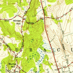 United States Geological Survey Lowell, MA-NH (1950, 31680-Scale) digital map