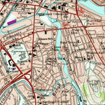 United States Geological Survey Lowell, MA-NH (1966, 25000-Scale) digital map