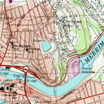 United States Geological Survey Lowell, MA-NH (1969, 24000-Scale) digital map