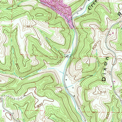 United States Geological Survey Lowell, OH (1961, 24000-Scale) digital map