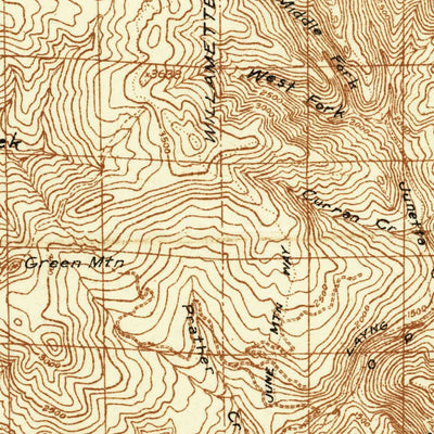 United States Geological Survey Lowell, OR (1935, 96000-Scale) digital map