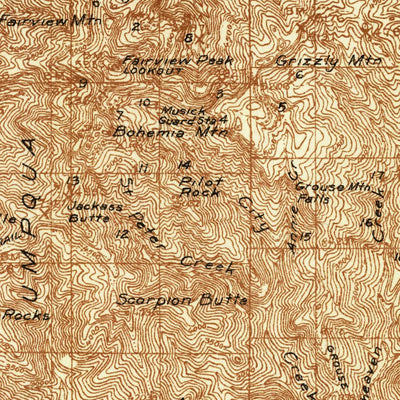 United States Geological Survey Lowell, OR (1935, 96000-Scale) digital map