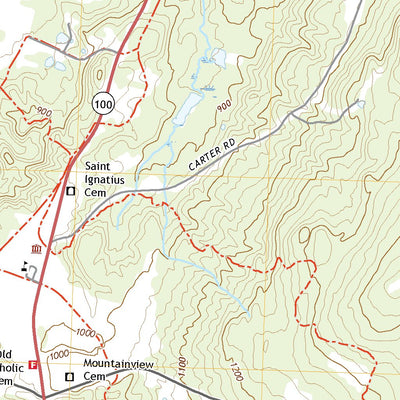 United States Geological Survey Lowell, VT (2021, 24000-Scale) digital map