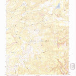 United States Geological Survey Lower Bowns Reservoir, UT (1985, 24000-Scale) digital map