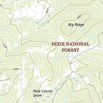 United States Geological Survey Lower Bowns Reservoir, UT (2020, 24000-Scale) digital map