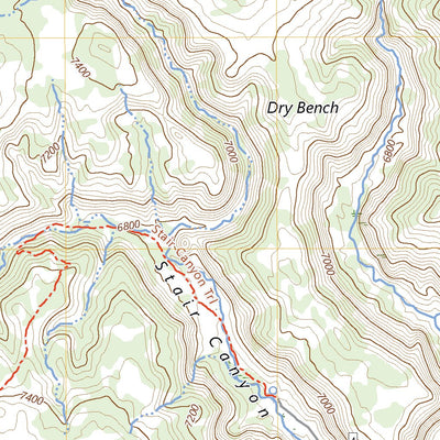 United States Geological Survey Lower Bowns Reservoir, UT (2023, 24000-Scale) digital map