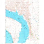 United States Geological Survey Lower Brule NE, SD (1966, 24000-Scale) digital map