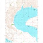 United States Geological Survey Lower Brule NW, SD (1966, 24000-Scale) digital map