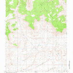United States Geological Survey Lower Coyote Spring, UT (1981, 24000-Scale) digital map