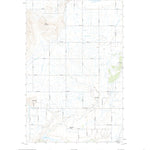 United States Geological Survey Lower Crow Reservoir, MT (2020, 24000-Scale) digital map