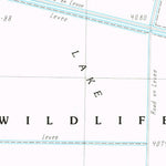 United States Geological Survey Lower Klamath Lake, CA-OR (1985, 24000-Scale) digital map