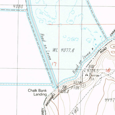 United States Geological Survey Lower Klamath Lake, CA-OR (1985, 24000-Scale) digital map