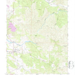 United States Geological Survey Lower Lake, CA (1958, 24000-Scale) digital map