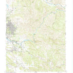 United States Geological Survey Lower Lake, CA (1993, 24000-Scale) digital map
