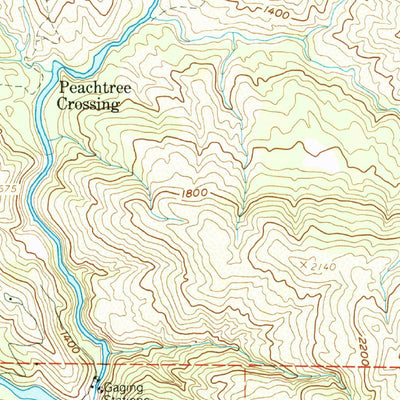 United States Geological Survey Lower Lake, CA (1993, 24000-Scale) digital map