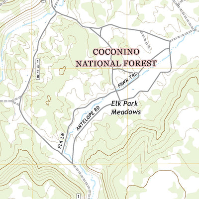 United States Geological Survey Lower Lake Mary, AZ (2021, 24000-Scale) digital map
