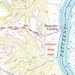 United States Geological Survey Lower Marlboro, MD (1953, 24000-Scale) digital map