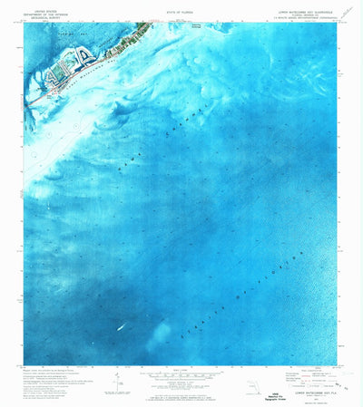 United States Geological Survey Lower Matecumbe Key, FL (1971, 24000-Scale) digital map