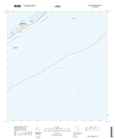 United States Geological Survey Lower Matecumbe Key, FL (2021, 24000-Scale) digital map