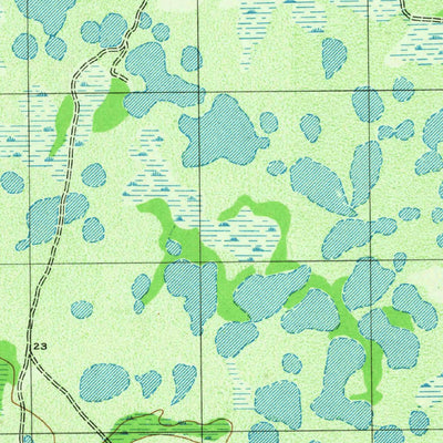 United States Geological Survey Lower Myakka Lake, FL (1944, 31680-Scale) digital map