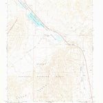 United States Geological Survey Lower Pahranagat Lake, NV (1969, 24000-Scale) digital map