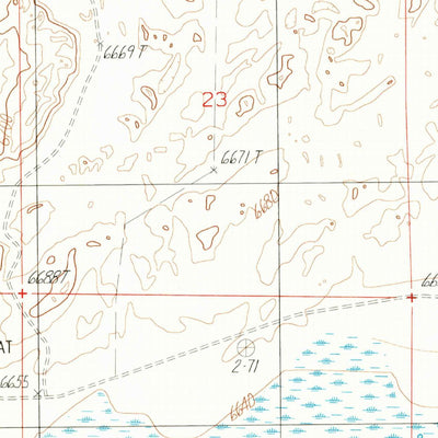 United States Geological Survey Lower Red Rock Lake, MT (1988, 24000-Scale) digital map