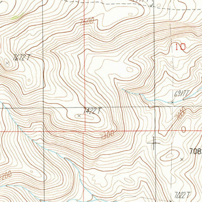 United States Geological Survey Lower Red Rock Lake, MT (1988, 24000-Scale) digital map