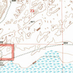 United States Geological Survey Lower Red Rock Lake, MT (1997, 24000-Scale) digital map