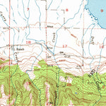 United States Geological Survey Lower Red Rock Lake, MT-ID (1950, 62500-Scale) digital map