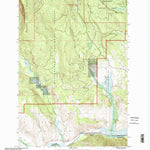 United States Geological Survey Lower Seymour Lake, MT (1997, 24000-Scale) digital map