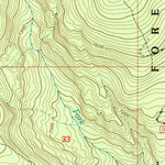 United States Geological Survey Lower Seymour Lake, MT (1997, 24000-Scale) digital map
