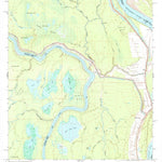 United States Geological Survey Lower Sunk Lake, LA-MS (1965, 24000-Scale) digital map