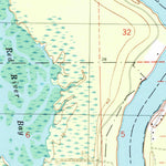United States Geological Survey Lower Sunk Lake, LA-MS (1996, 24000-Scale) digital map