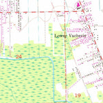 United States Geological Survey Lower Vacherie, LA (1962, 24000-Scale) digital map