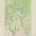 United States Geological Survey Lower Vermillion Lake, WI (1982, 24000-Scale) digital map