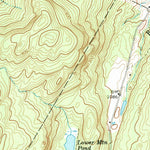 United States Geological Survey Lower Waterford, VT-NH (1967, 24000-Scale) digital map