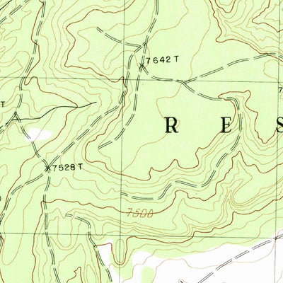 United States Geological Survey Lower Wheatfields, AZ (1983, 24000-Scale) digital map