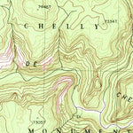 United States Geological Survey Lower Wheatfields, AZ (1983, 24000-Scale) digital map