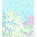 United States Geological Survey Lowland, NC (1950, 24000-Scale) digital map