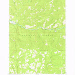 United States Geological Survey Lowman, ID (1972, 24000-Scale) digital map
