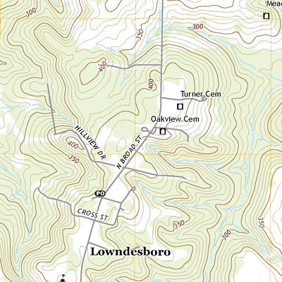 United States Geological Survey Lowndesboro, AL (2020, 24000-Scale) digital map