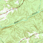 United States Geological Survey Lowndesville, SC-GA (1964, 24000-Scale) digital map