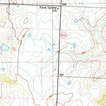 United States Geological Survey Lowry City, MO (1991, 24000-Scale) digital map